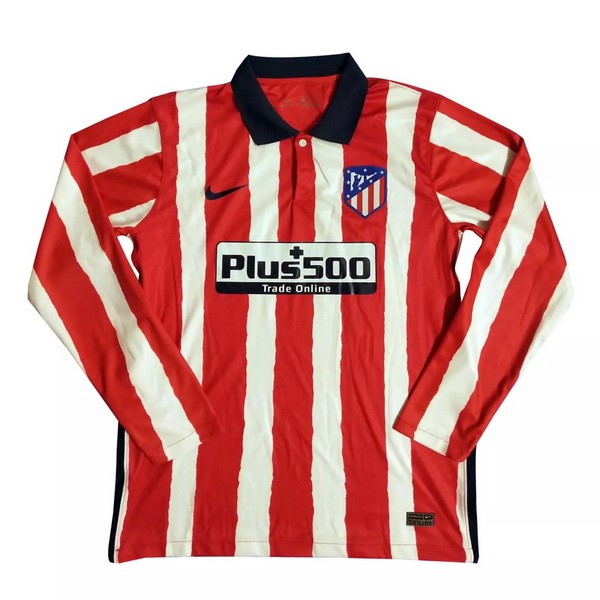 Tailandia Camiseta Atletico Madrid Primera ML 2020-2021 Rojo